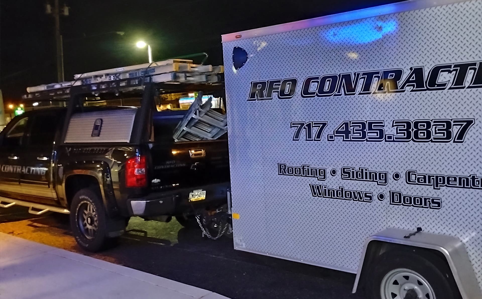 rfo contractor truck